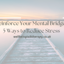 Wooden bridge representing a stress bridge