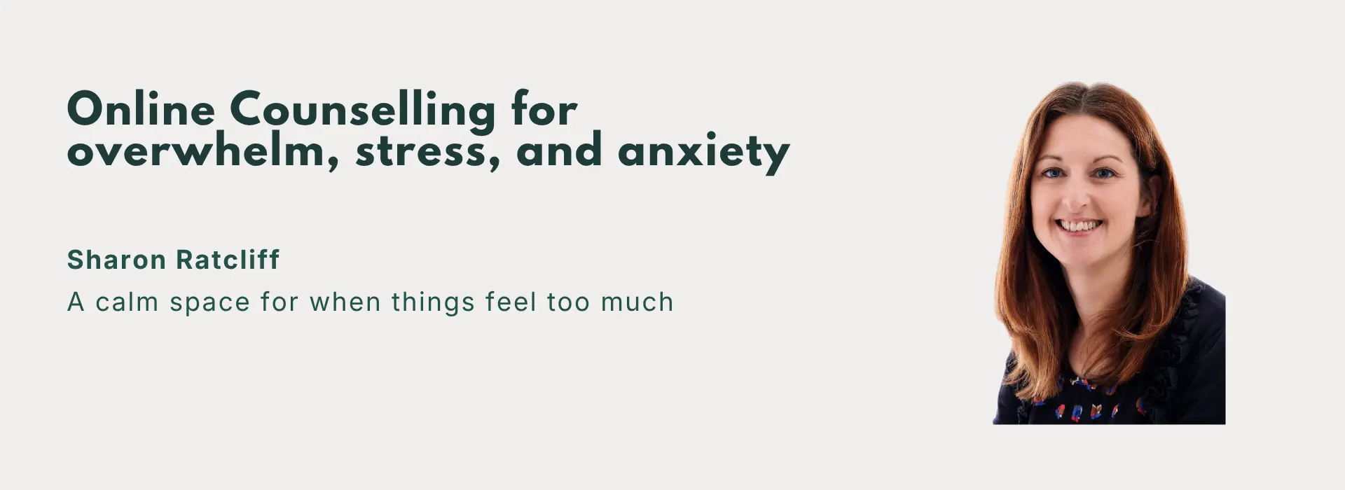 Online counselling for overwhelm, stress, and anxiety
